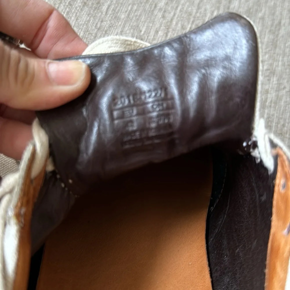 MASSIMO DUTTI Cloth low trainers in a size 9.5 - Picture 10 of 12